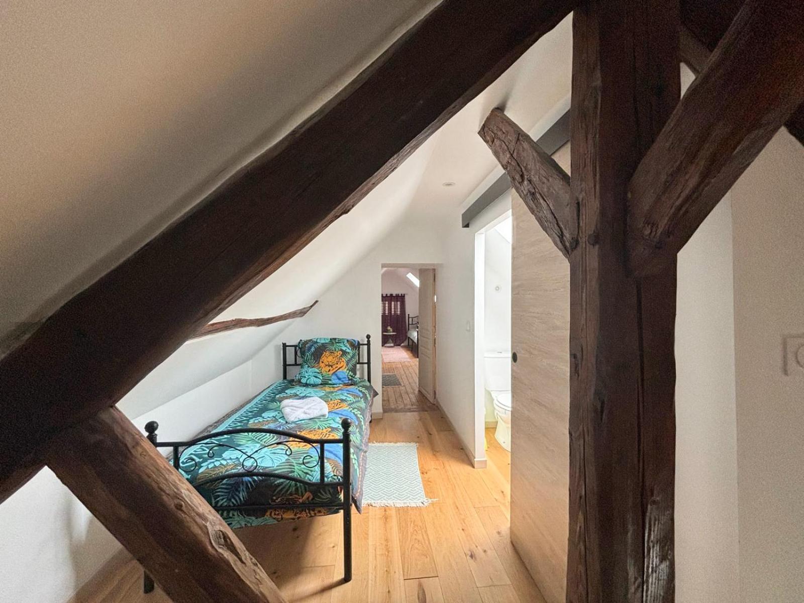 Maison A La Campagne Pour 7 Pers, Wifi Et Parking Aube  Exterior foto